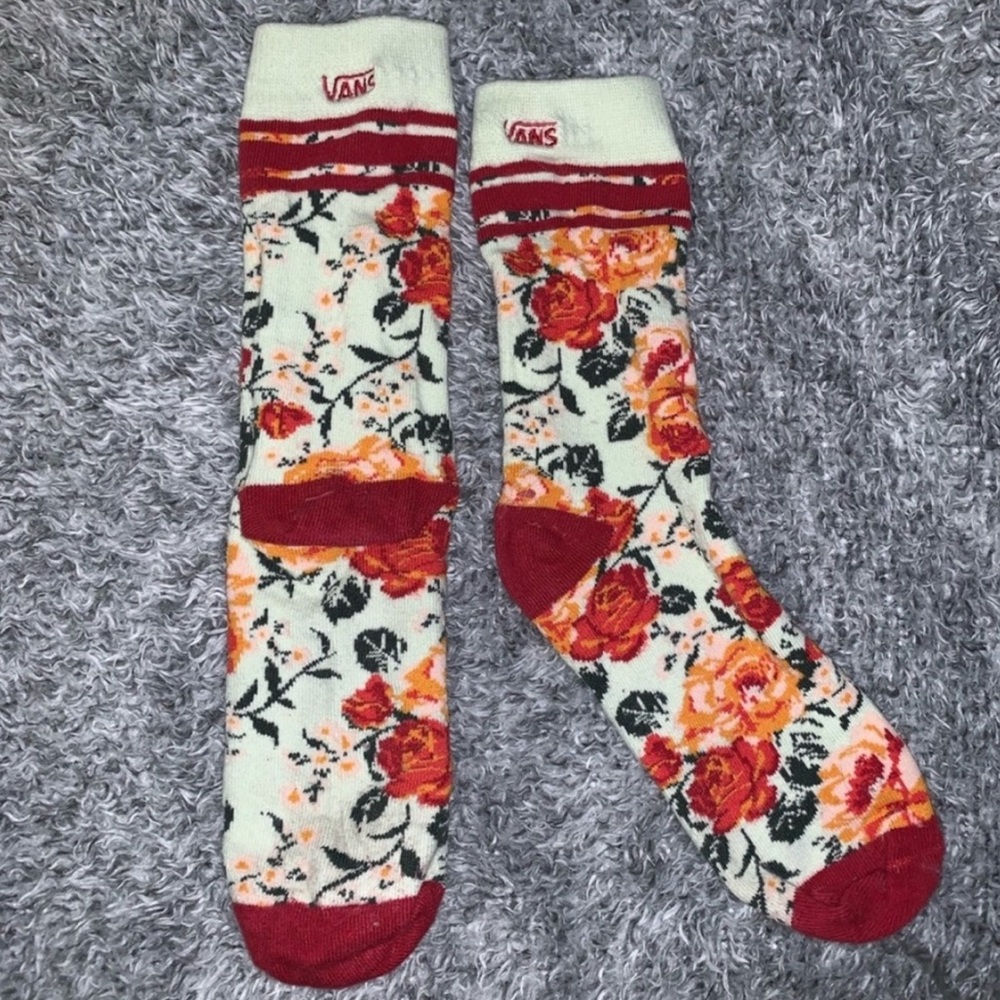 Vans Floral Socks
